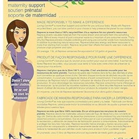 Loving Comfort - Maternity Lumbar Belt - Size Large - BNWT - Picture 5 of 17